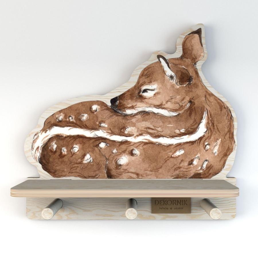 étagère porte-manteau bois biche étagère porte-manteau bois biche