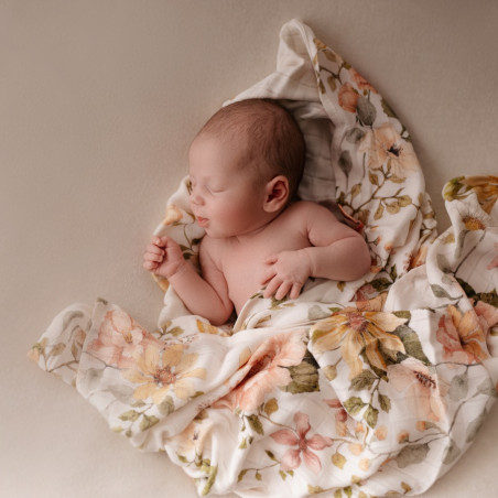 Body Bébé Monsoon Fleuri Taille 0-3 Mois - Occasion Très Bon état
