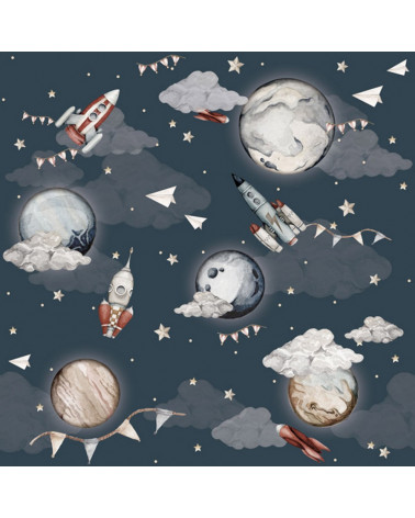 papier peint univers magique