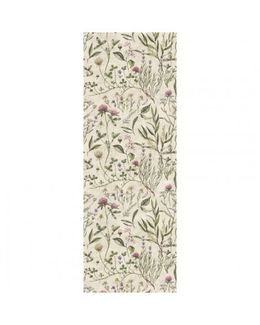 papier paint jardin vintage, lé de 100 cm x 280 cm