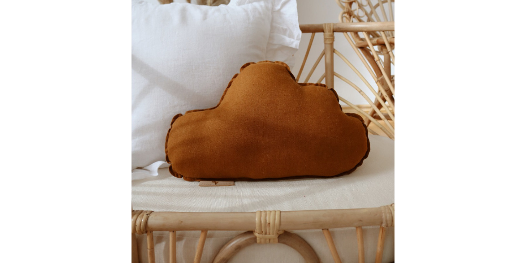 Oreiller En Peluche En Forme De Nuage Avec Pieds De Dessin Animé Pour Enfants, Chambre D'enfant, Canapé, Chambre à Coucher - 50 X 35,1 Cm