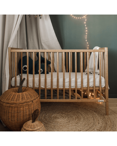 Plan à langer amovible Cot top vintage pour lit bébé