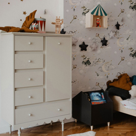 Papier peint Lapin magicien
