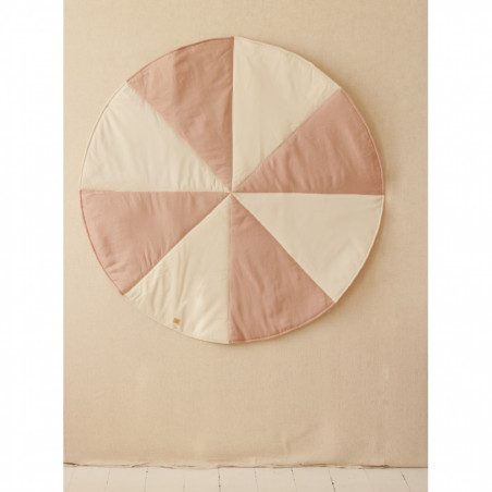 tapis cirque rose poudré