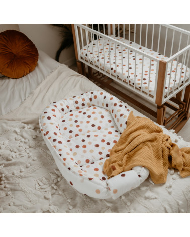 Reducteur De Lit Bebe Reversible Pois