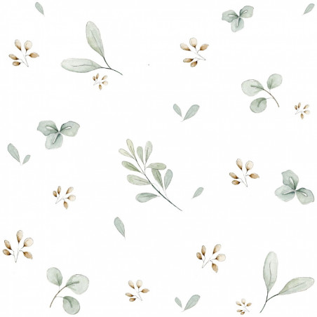 Echantillon papier peint - mini feuilles