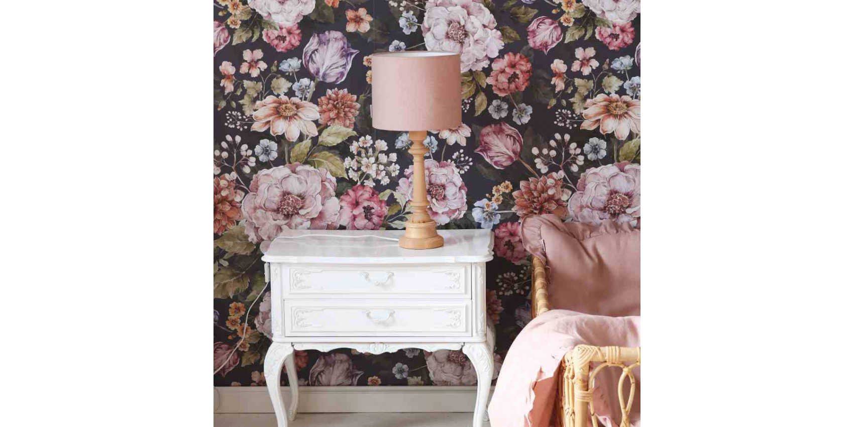 Abat-jour VILLO Papier Rose poudré - Nordlux 2213253257