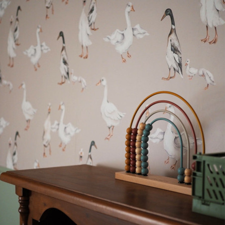 Papier peint enfant Canards