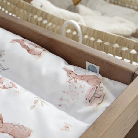 Matelas à langer souple 40 cm x 70 cm - lapins