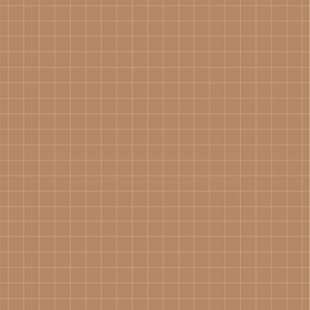 papier peint enfant petits carreaux cannelle