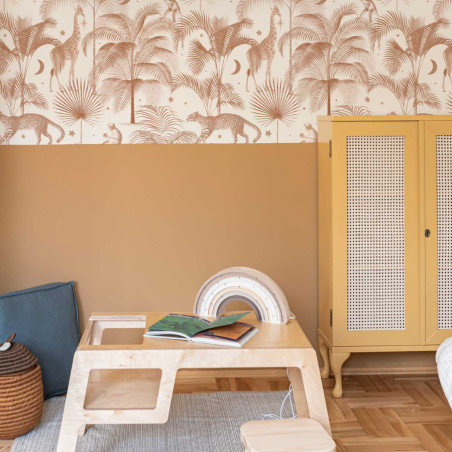 Papier peint enfant jungle