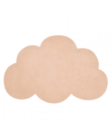 Tapis en coton nuage - abricot Lilipinso