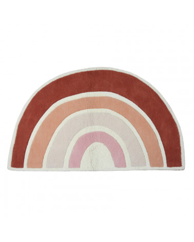 Tapis enfant en coton Lilipinso - Arc-en-ciel