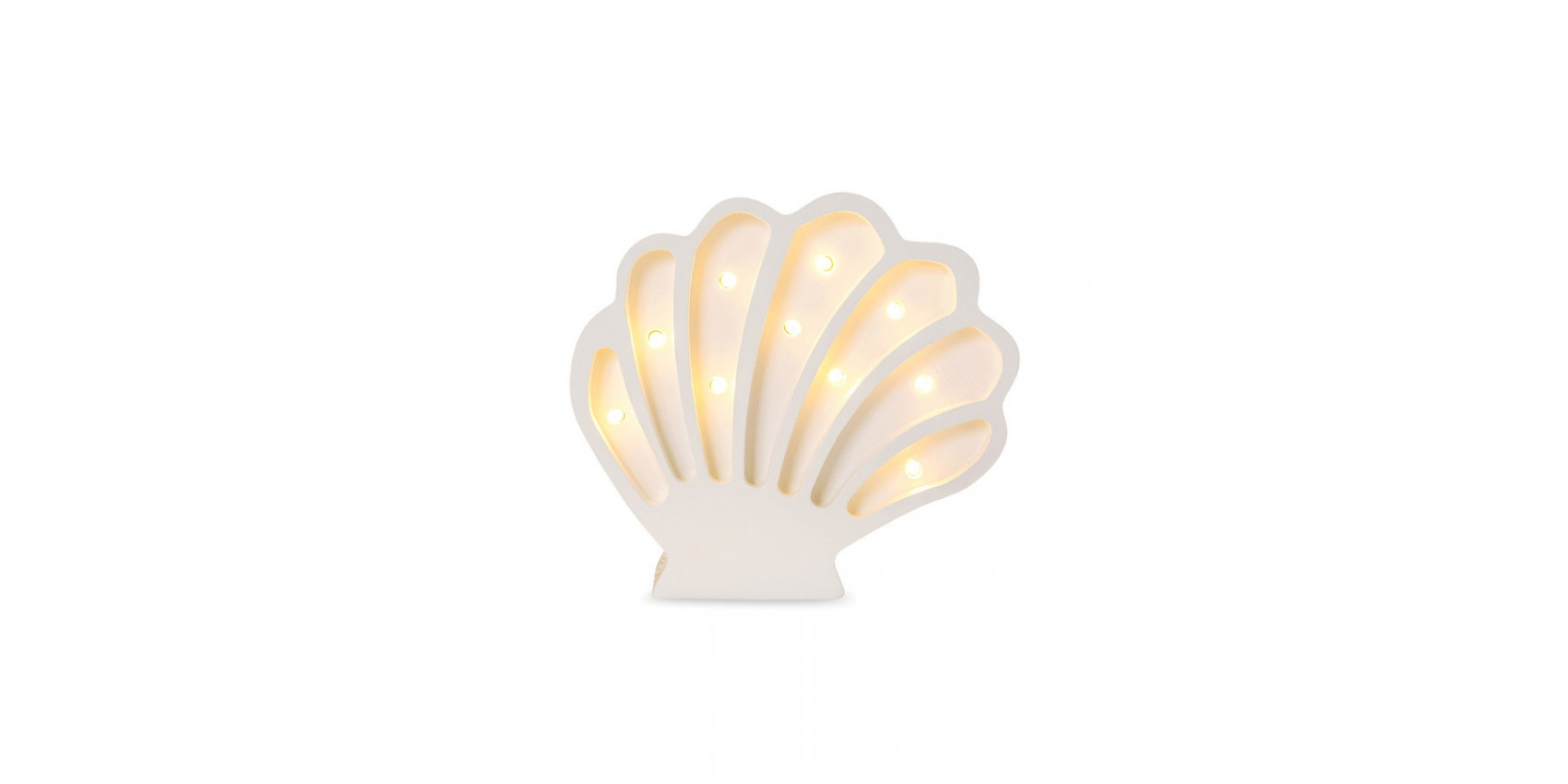 Lampe Veilleuse Coquillage Décor Camée Char Romain - Pied Bois, Déco Vintage, Occasion