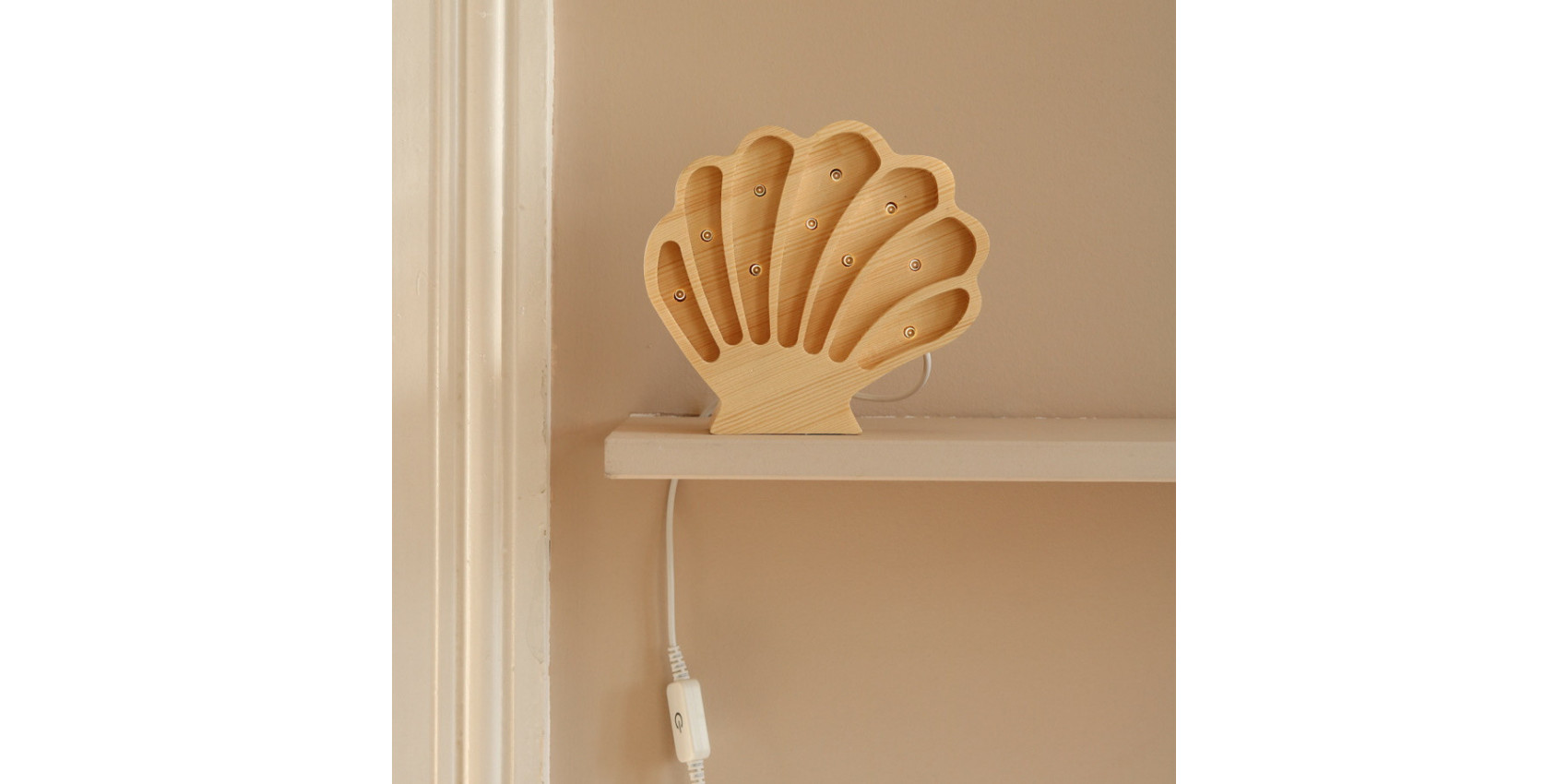 Veilleuse Avion 3D - Lumière Chaude - Bois Naturel - USB - Décoration Chambre Enfant Ou Bureau