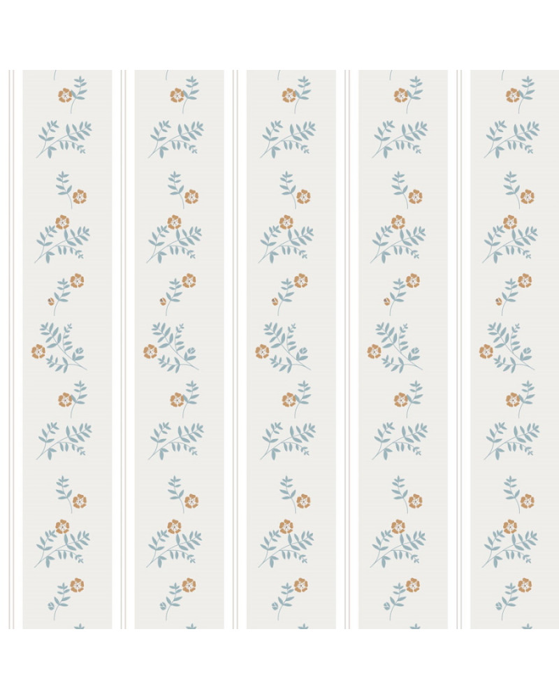 échantillon Papier peint enfant - French Cottage Flowers