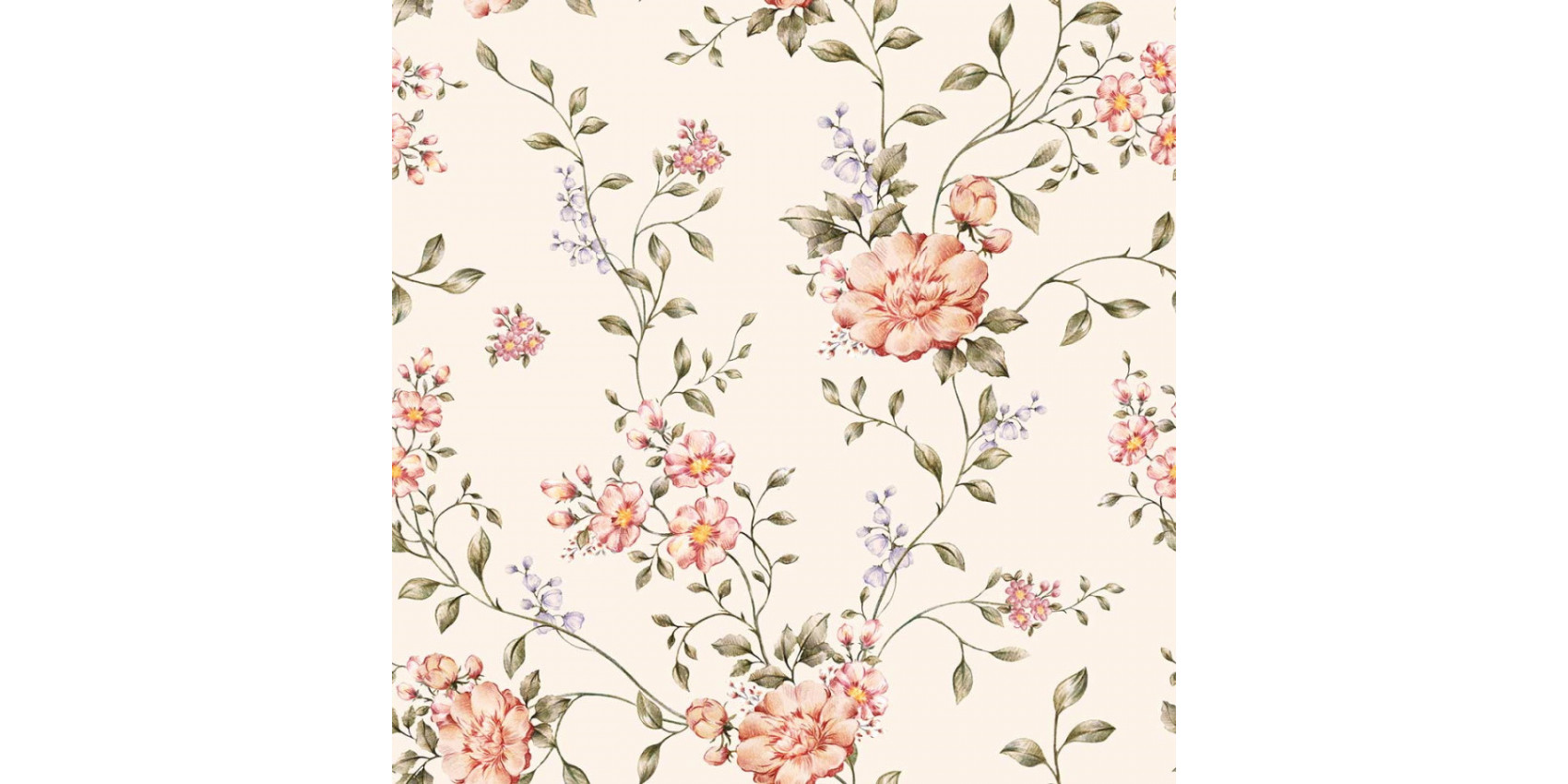 Papier peint Animaux de la forêt (noir et blanc)