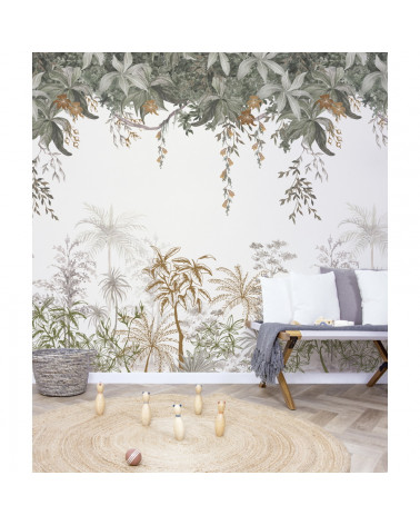 Papier peint panoramique jungle indonésienne - Lilipinso