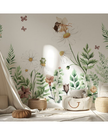 Papier peint enfant Fairy Garden - Kikki belle