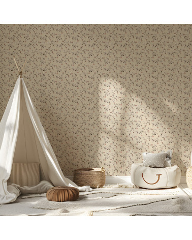 Papier peint enfant - Jardin Floral