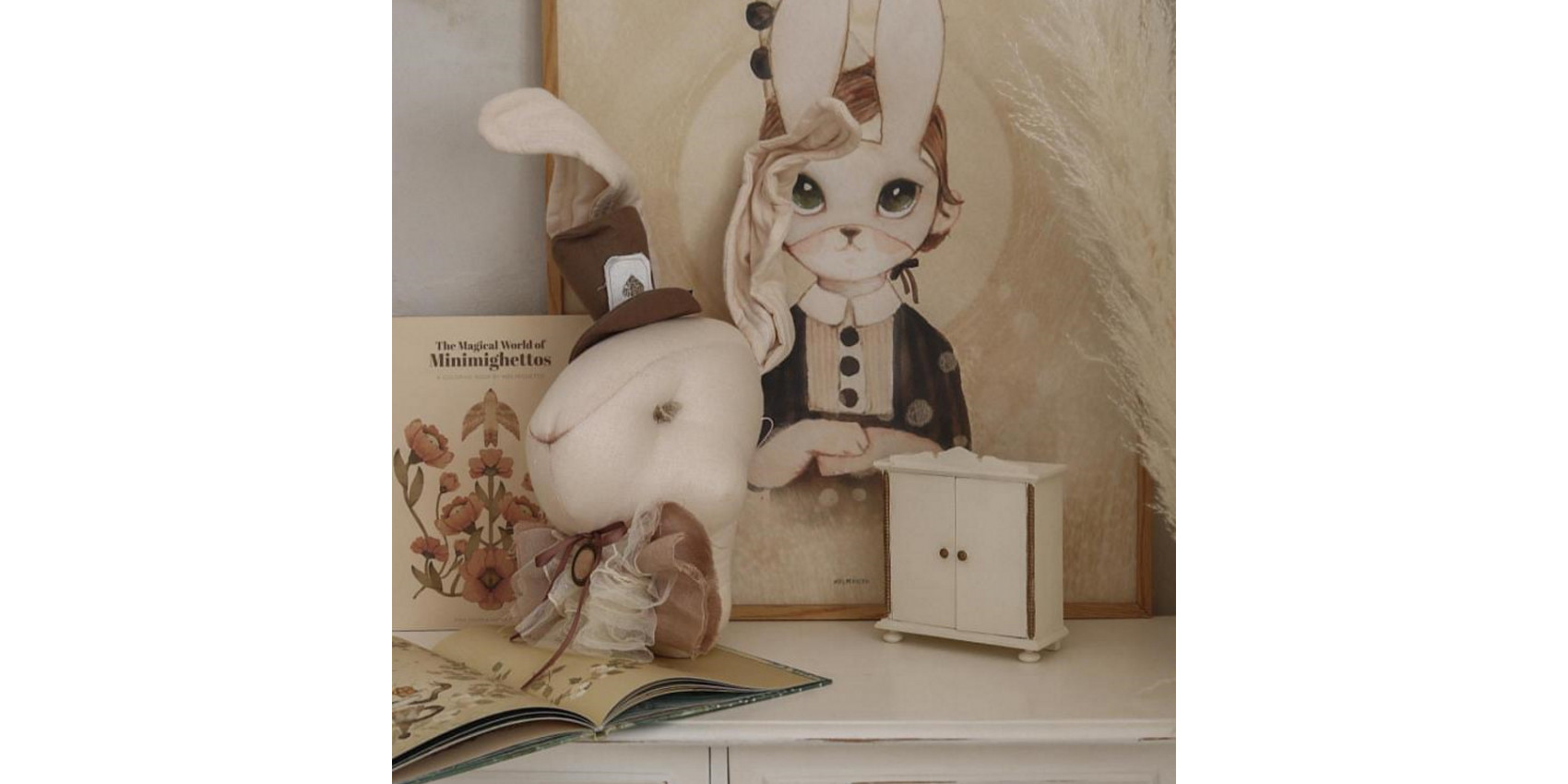 Maquette Lapin en Carton 3D à Construire - Déco DIY