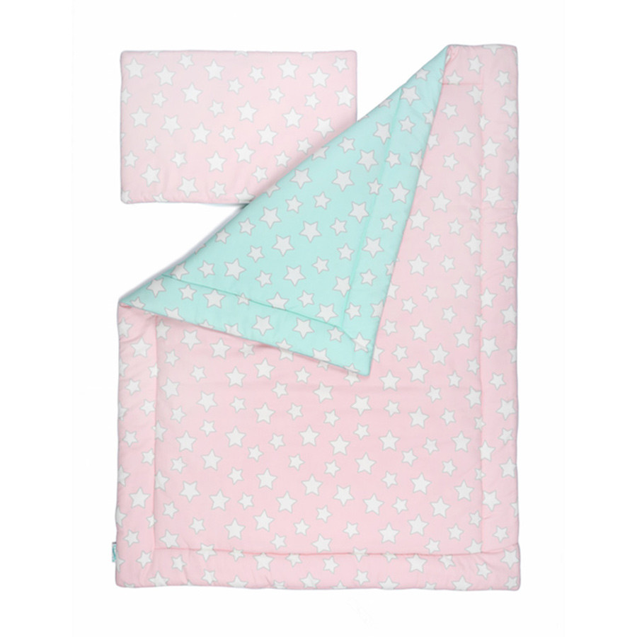 parure de lit rose et menthe parure de lit rose et menthe