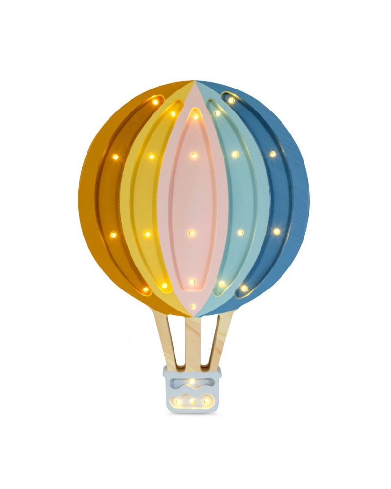 Lampe Veilleuse Vintage Enfant Allongé - Multicolore, Lumière Blanc Chaud, Occasion Très Bon état