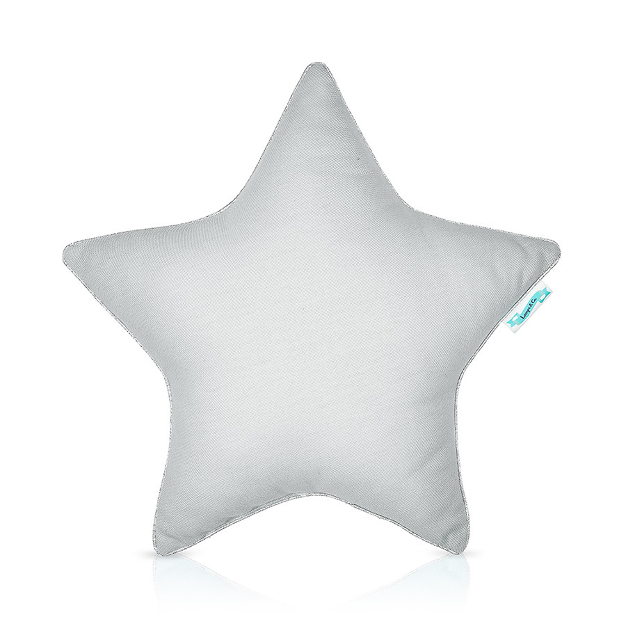 Coussin forme étoile couleur grise Coussin forme étoile couleur grise