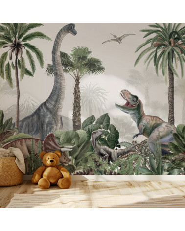 Papier peint enfant Dino Jive - Kikki Belle