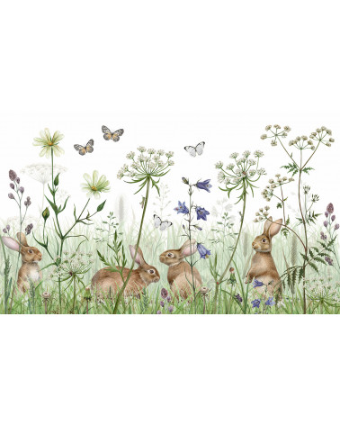 Papier peint enfant In the Undergrowth - kikki belle