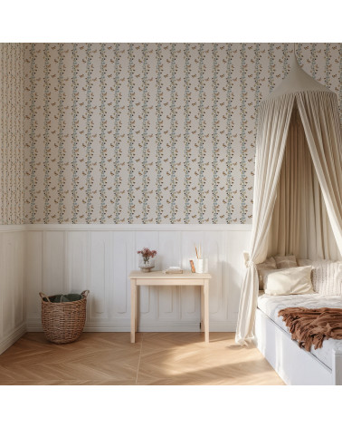 Papier peint enfant - Jardin d'antan