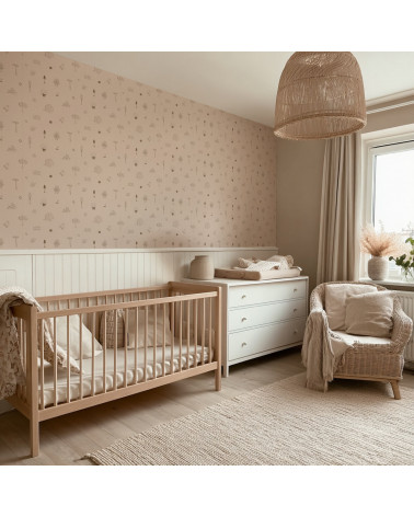 Papier peint enfant  - Mon Petit Jardin