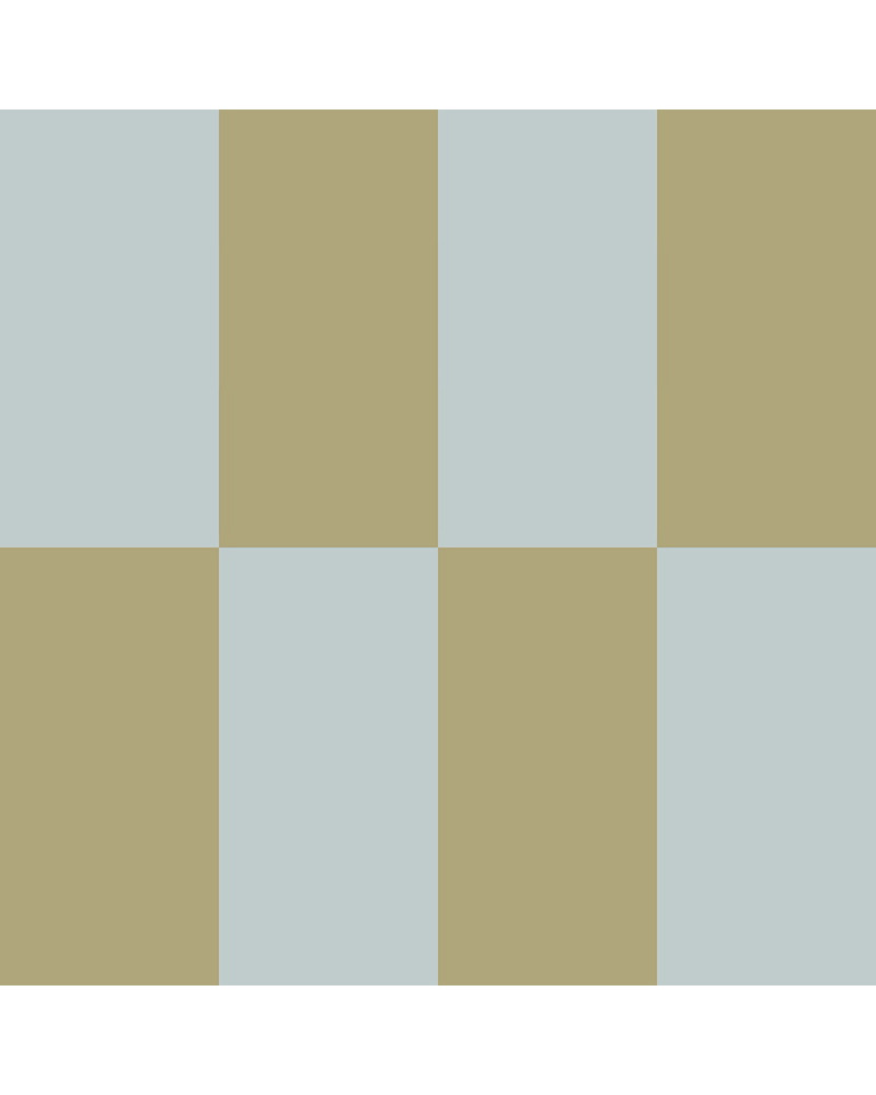 Papier Peint Enfant – Rayures Alternées Bleu et Vert