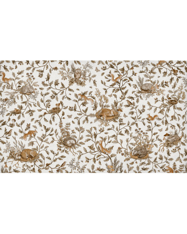 Papier peint enfant Playful Woods - Vintage White
