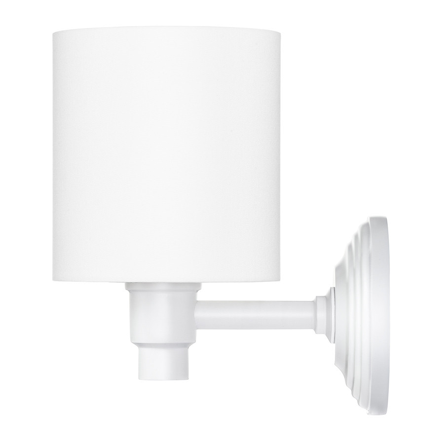Applique murale enfant bois et coton couleur blanche Applique murale enfant bois et coton couleur blanche